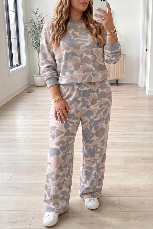Camo Plus Size Set