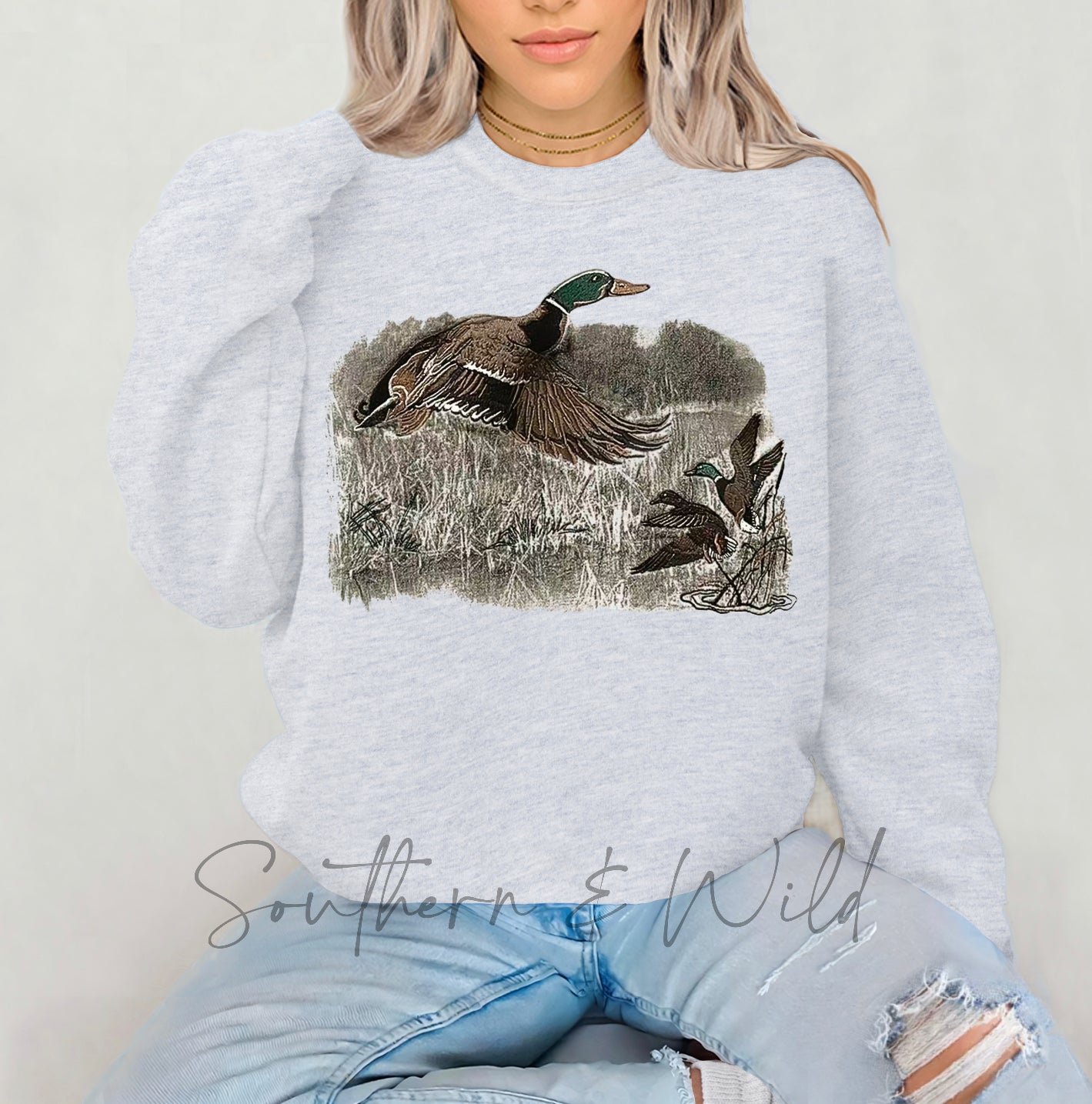 Vintage Duck Hunt Sweatshirt