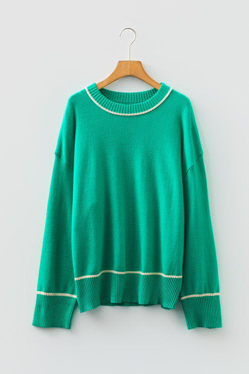 Sea Green Baggy Sweater