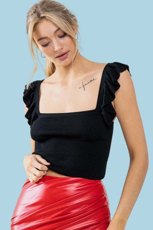 Black Yoko Top