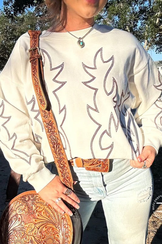 Western Stitch Sweater