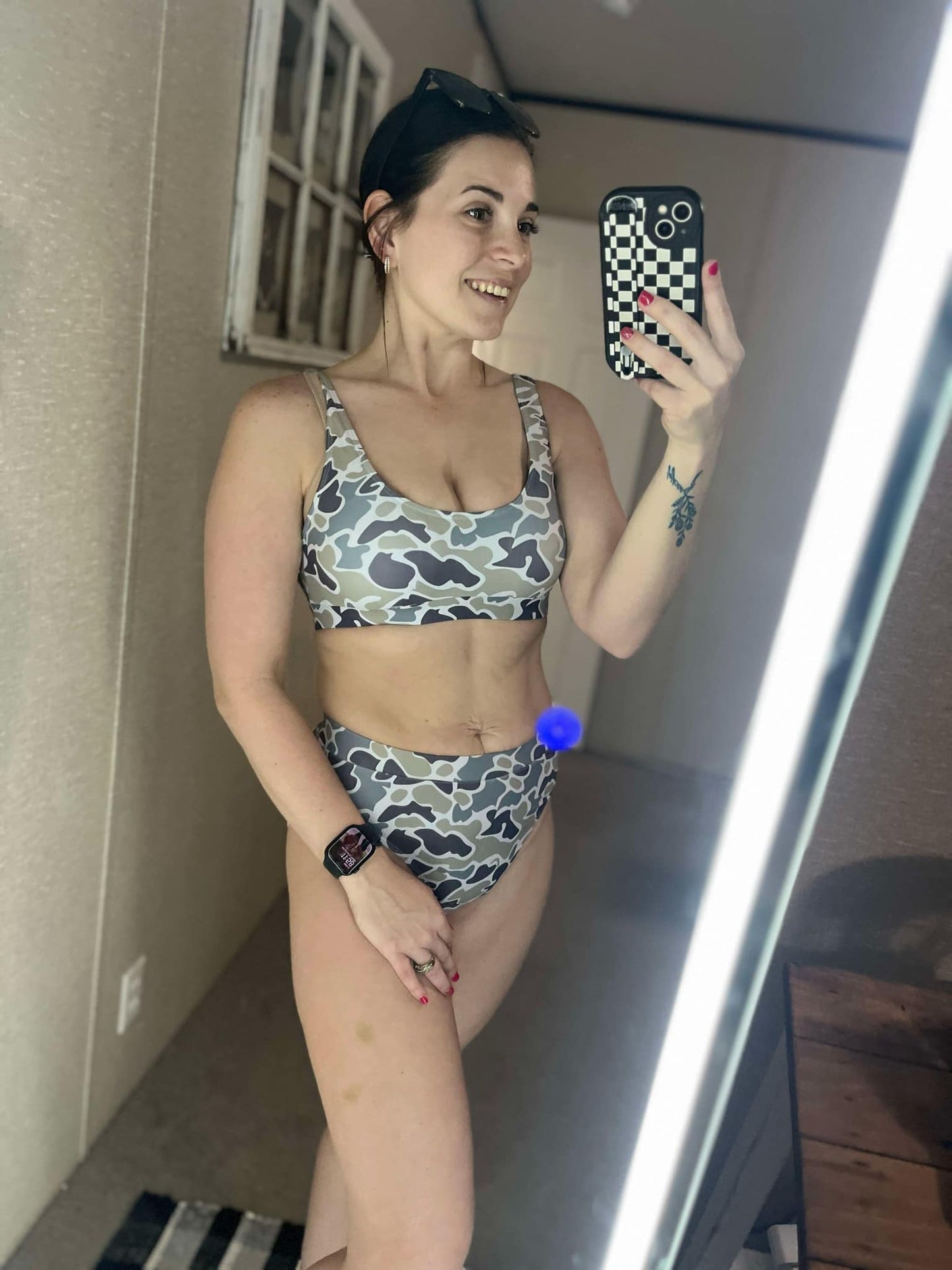 Old School Camo Swimsuit