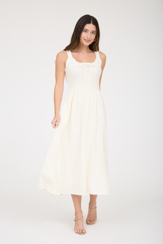 Ivory Midi Dress