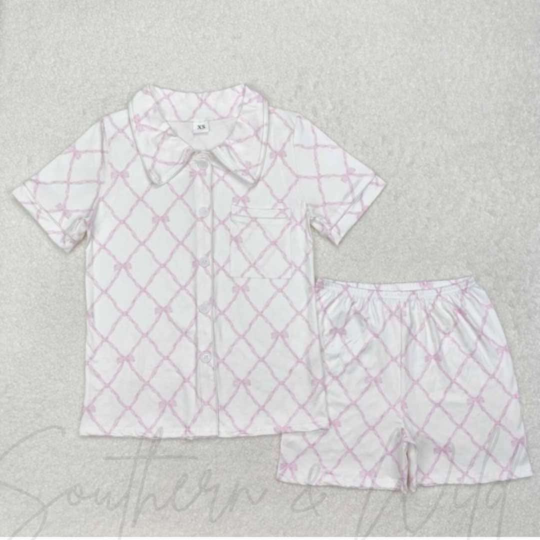 Bow PJ Set
