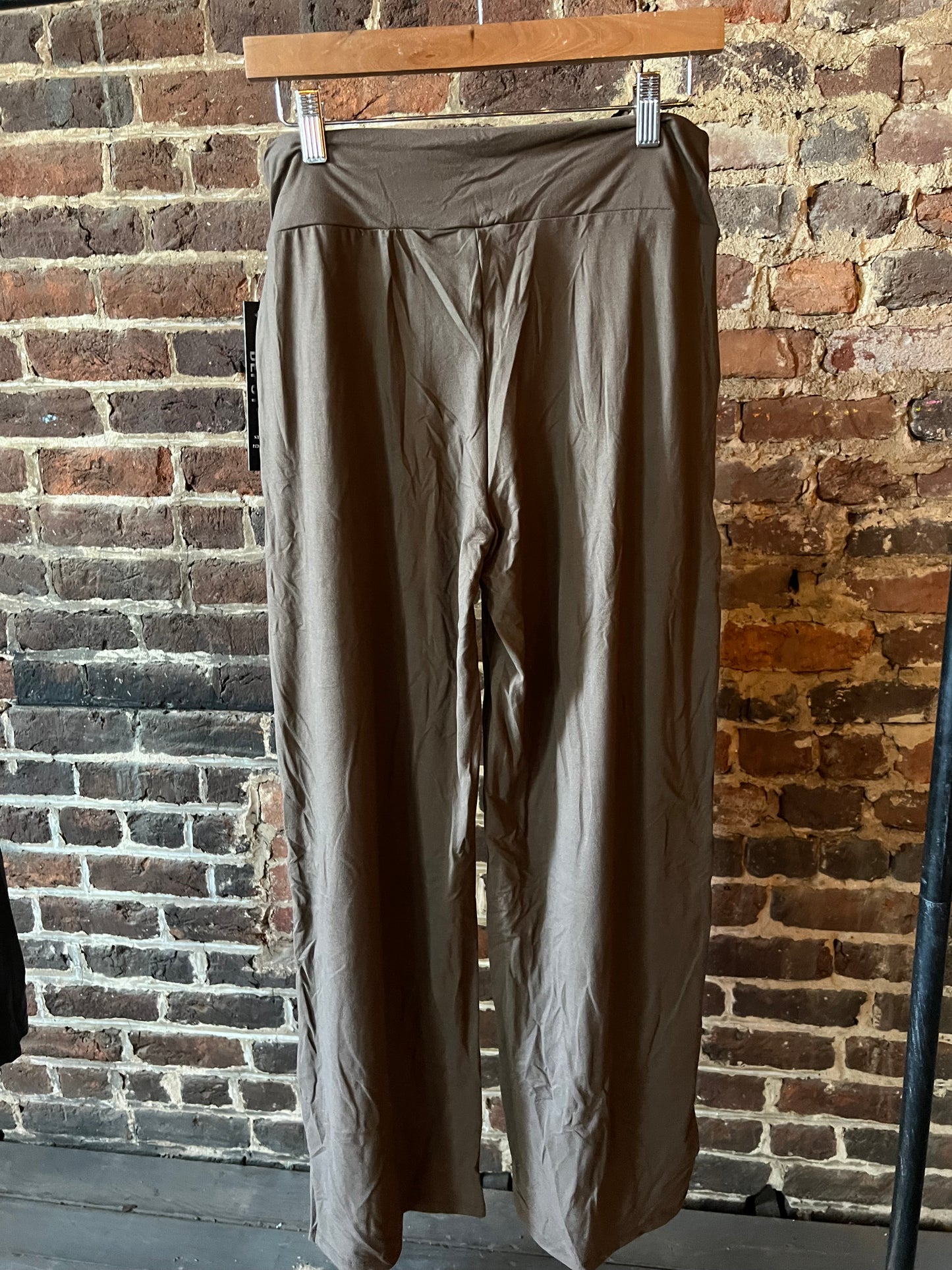 Brown Wide Leg Pants