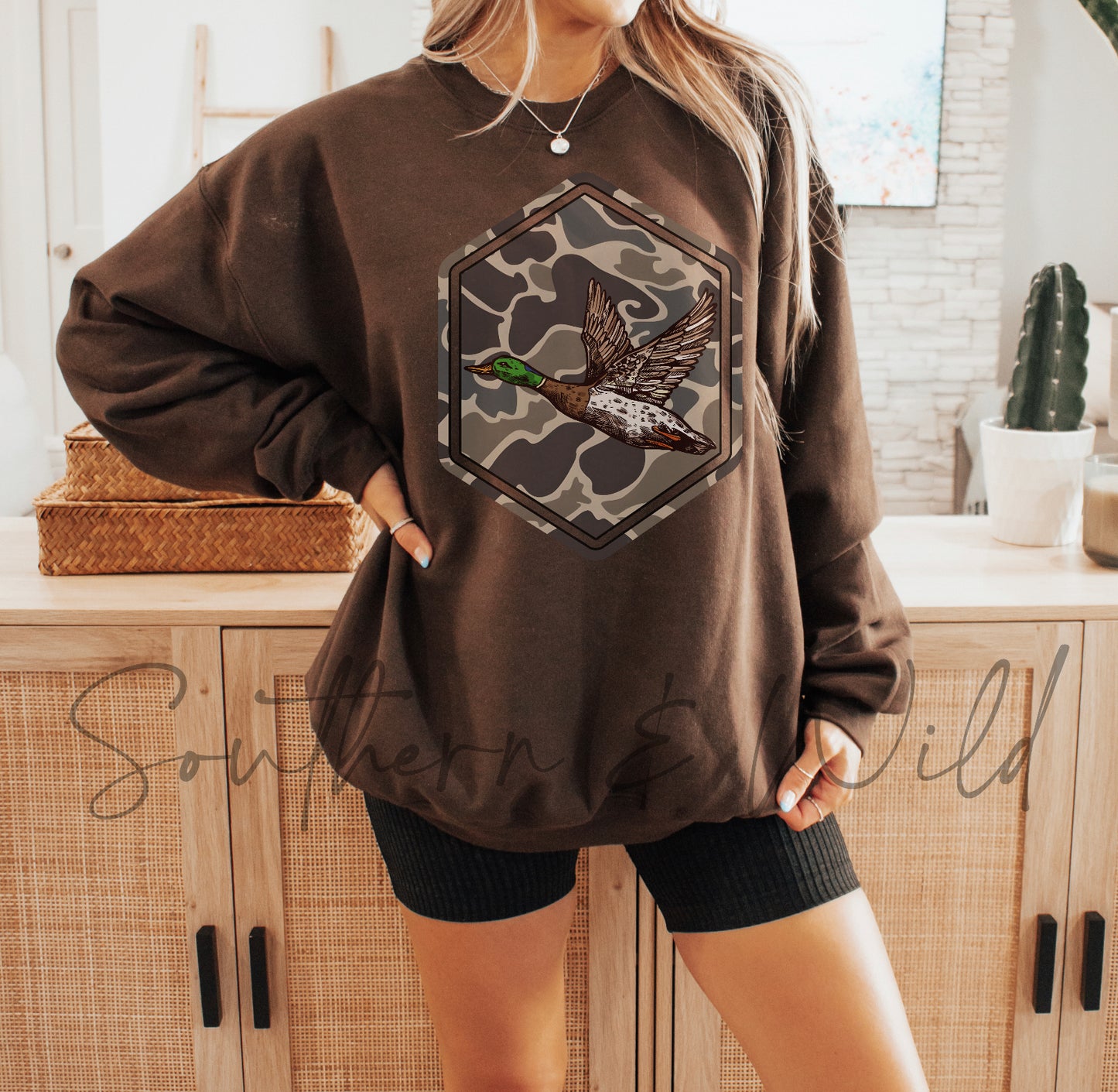 Camo Duck Sweatshirt