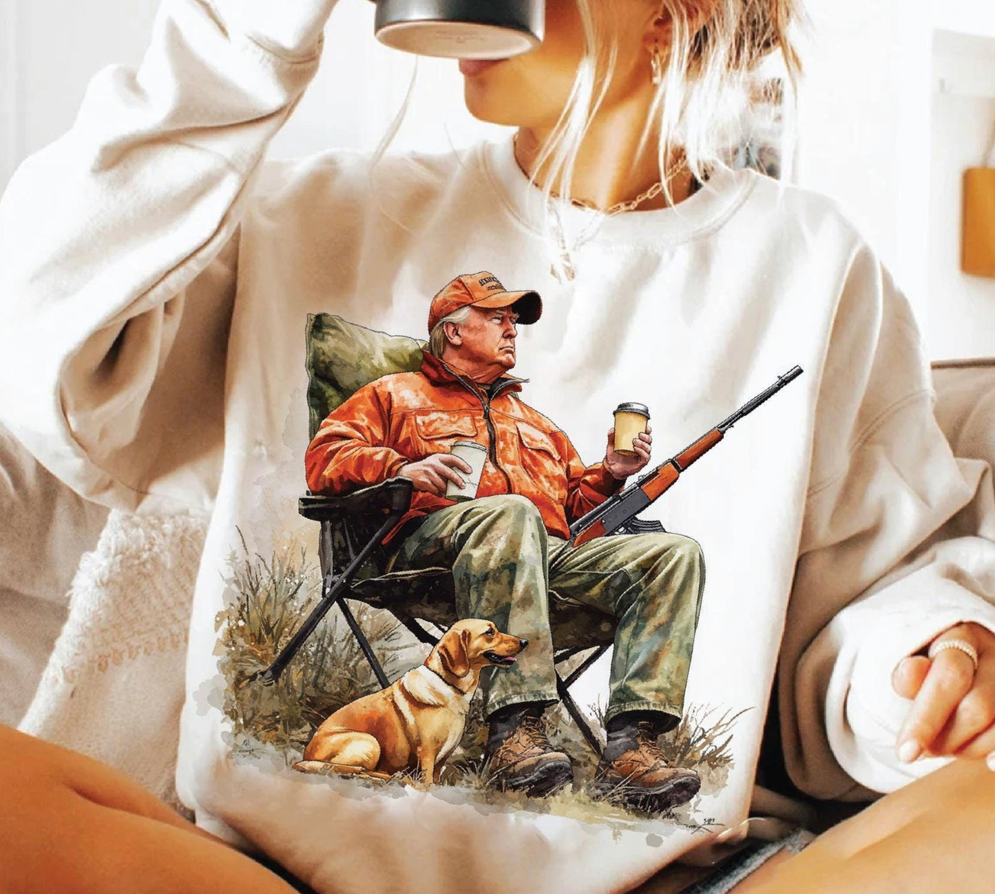 Trump Hunting Sweatshirt