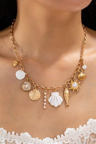 Beach Charm Necklace
