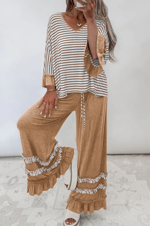 Mocha Raw Seam Set
