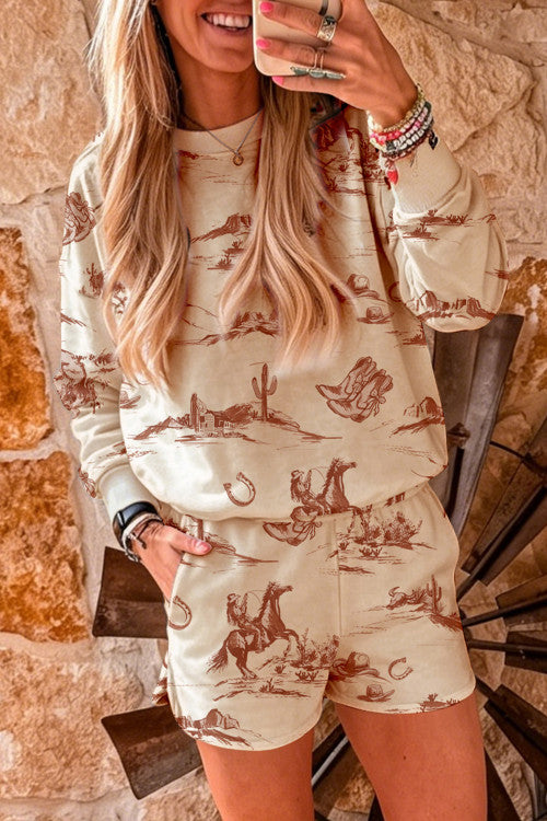 Western 2pc Set