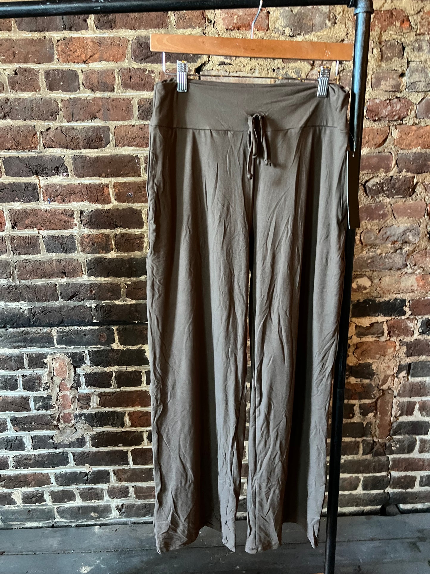 Brown Wide Leg Pants