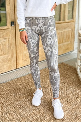 High waist bottomland leggings