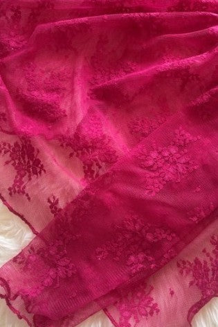 Hot Pink Lace Top