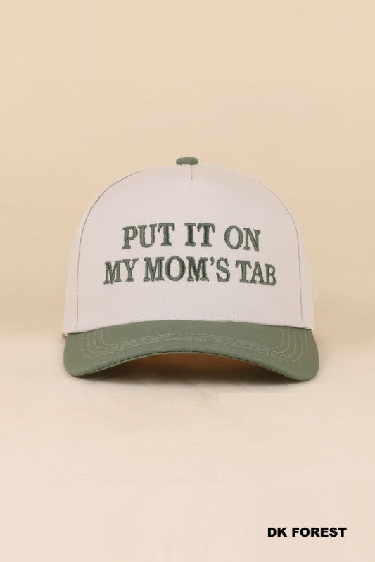 Put it on my Moms Tab