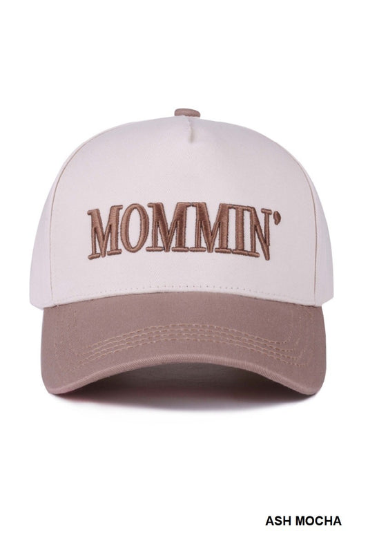 Mommin Trucker Hat- Mocha