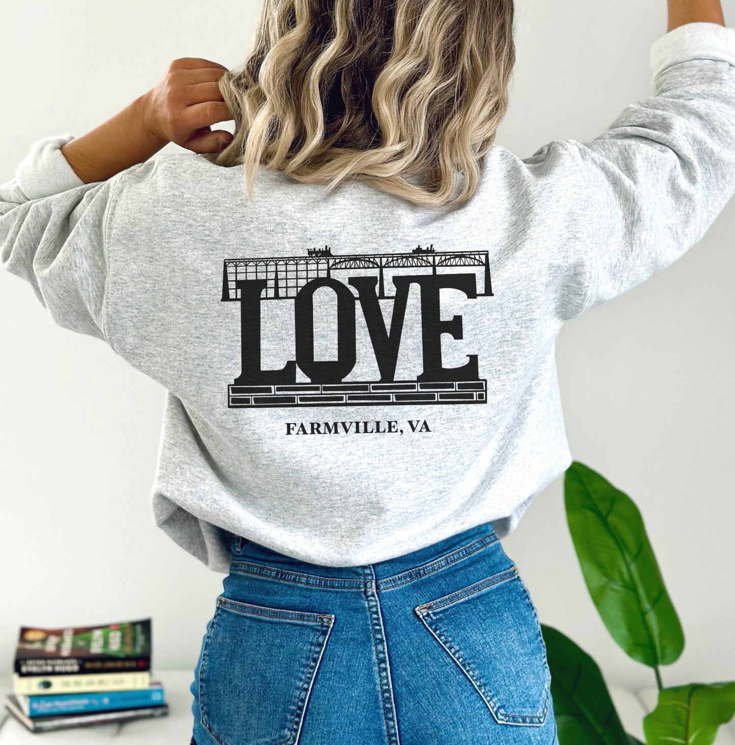 Farmville Love Sweatshirt- VA Front