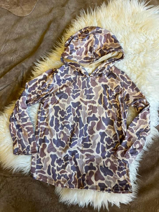 Kids Camo Hoodie