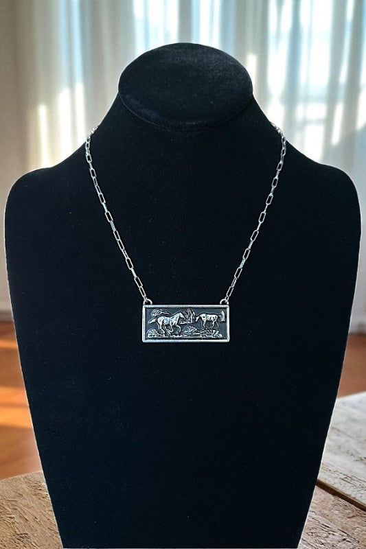 Horses Necklace