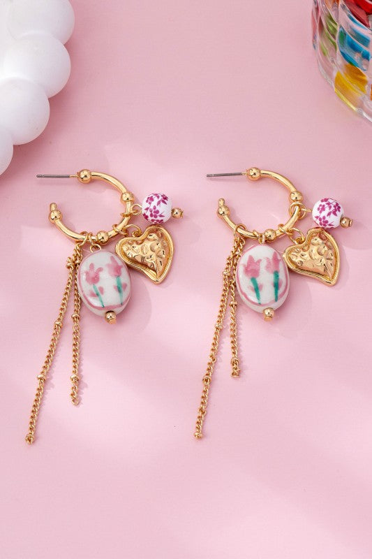 Spring Floral Earrings
