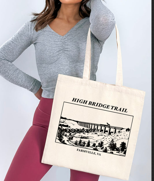 High Bridge Trail Farmville Tote Bag