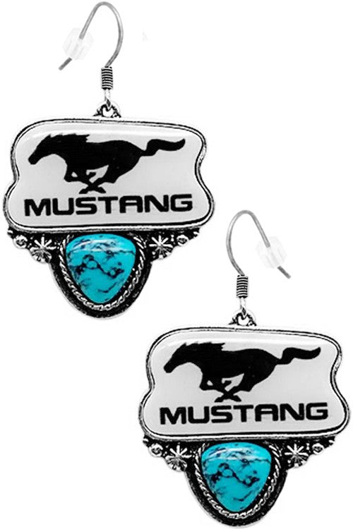 Mustang Earrings