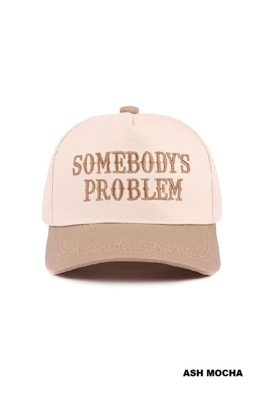 Somebody’s Problem Trucker Hat-Mocha