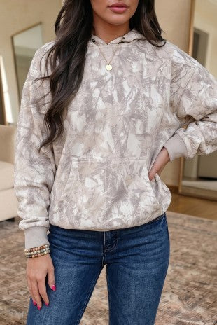 Camo Hooded Sweatshirt