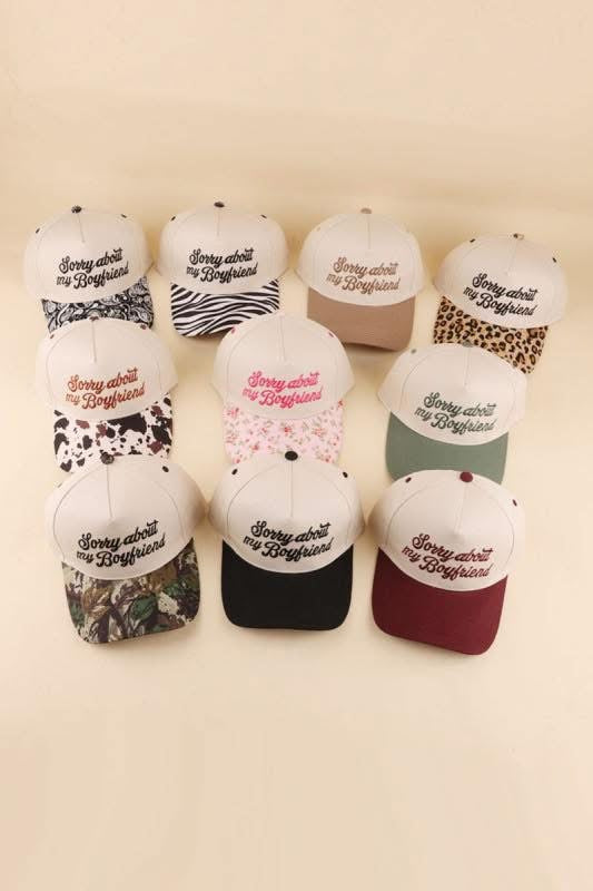 Sorry about my boyfriend hat