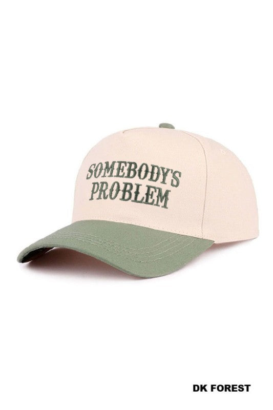 Somebody’s Problem Trucker Hat-Forest
