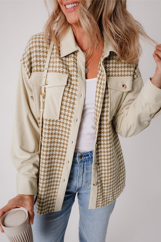 Houndstooth Shacket