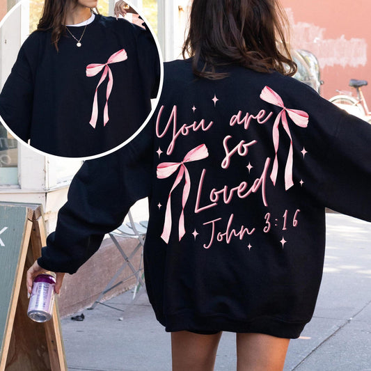John 3:16 Sweatshirt