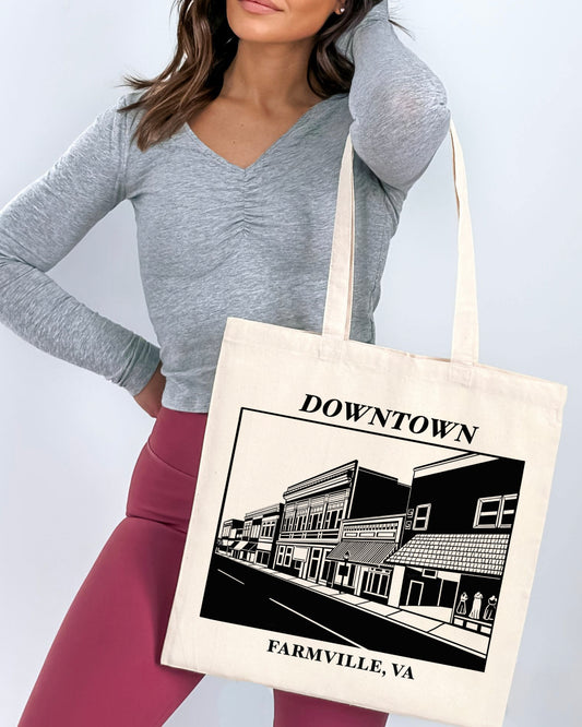 Downtown Farmville Tote Bag