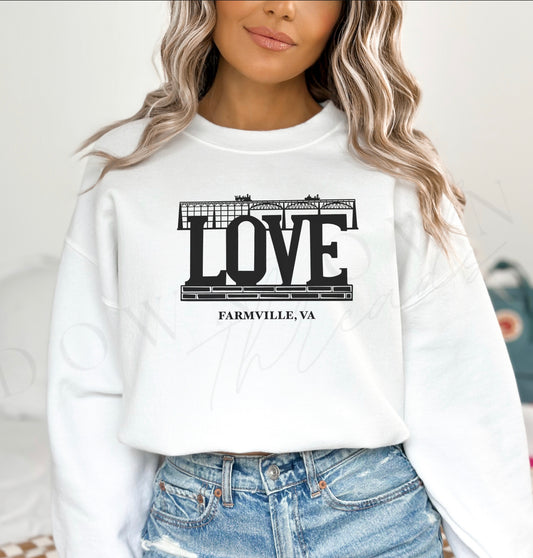 Farmville Love Crewneck Sweatshirt