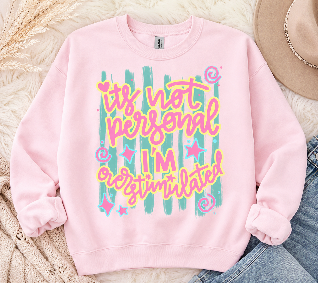 I’m overstimulated Sweatshirt