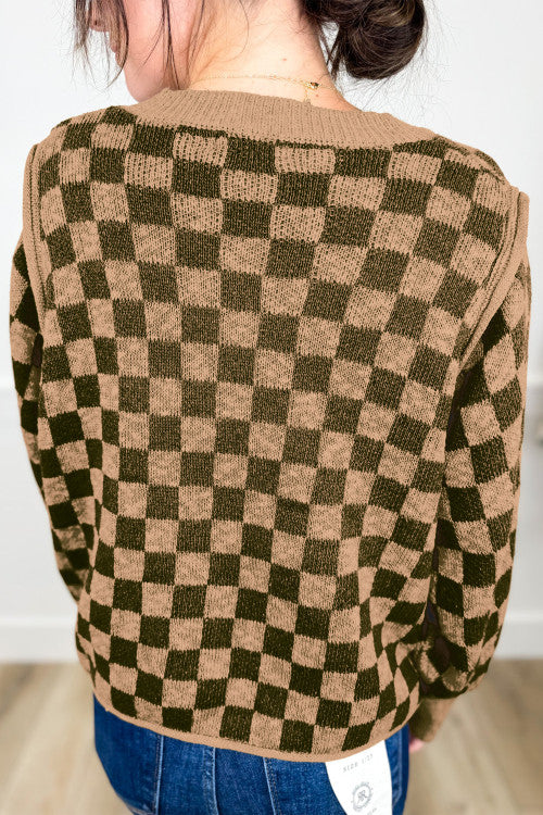 Checkered Sweater