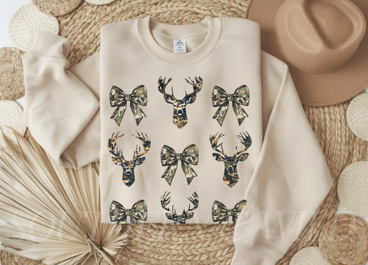 Deer Hunting and Bows Sweatshirt