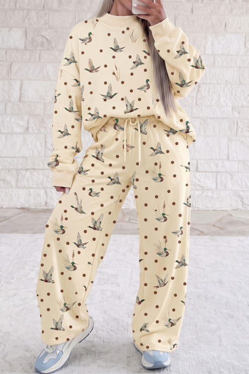 Polka Dot Duck Set