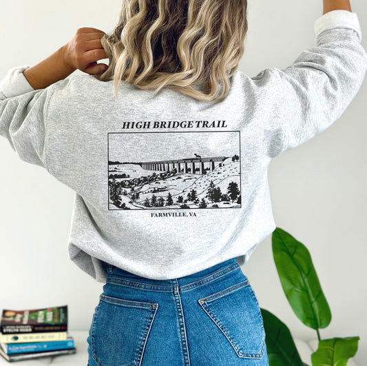 High Bridge Farmville Sweatshirt- VA Front