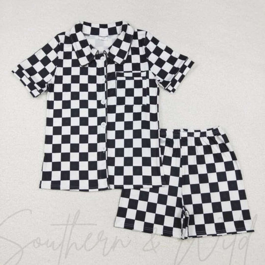 Checkered PJ Set